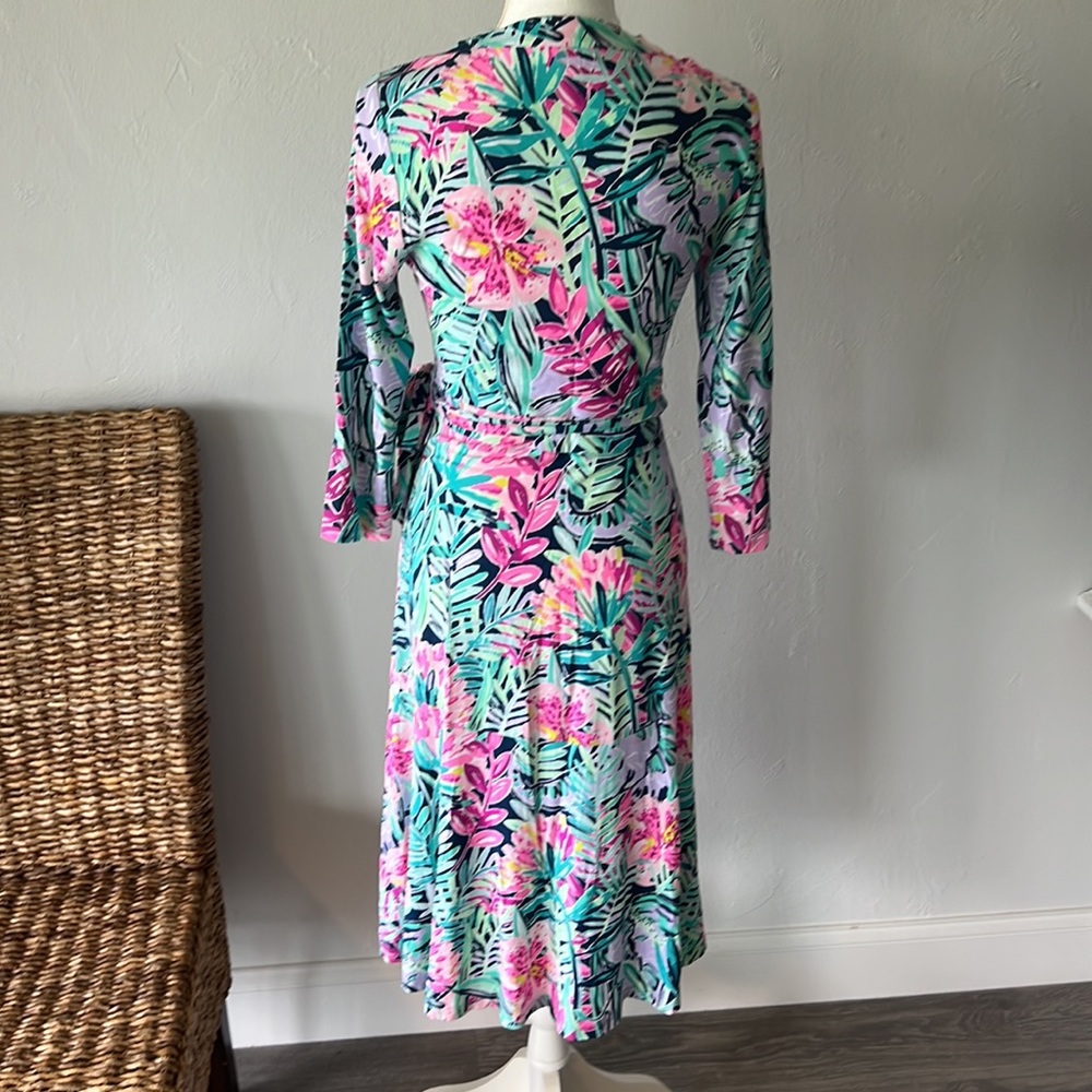 Lilly Pulitzer Rozaline Wrap dress - Picture 3 of 6